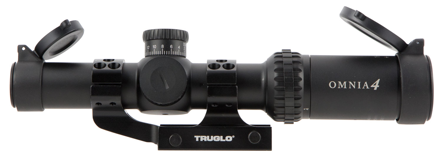 TruGlo Omnia 1-4x24mm Tactical Scope with Illuminated Reticle