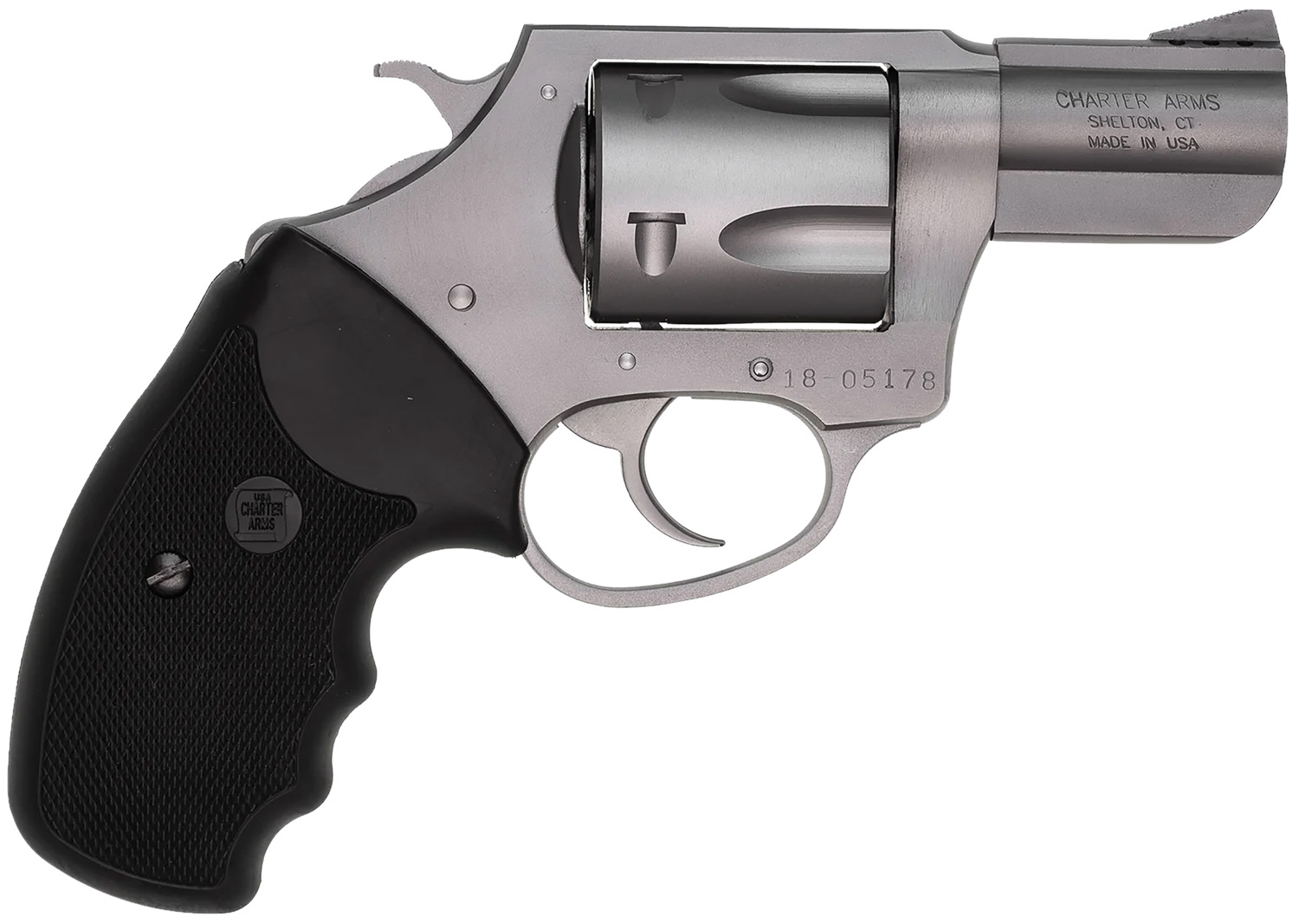 Charter Arms Mag Pug .357 Magnum Stainless Revolver