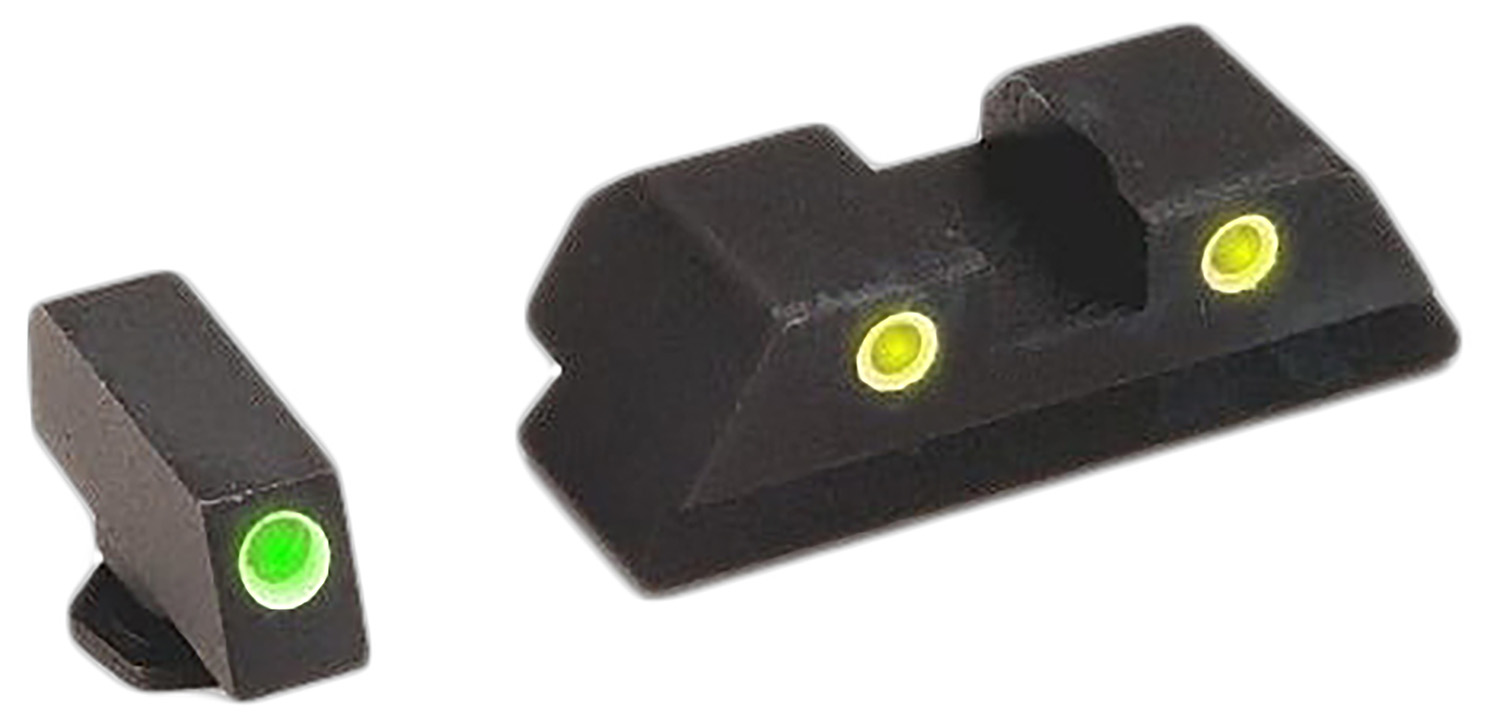 AmeriGlo GL121 Classic Tritium Sight Set for Glock