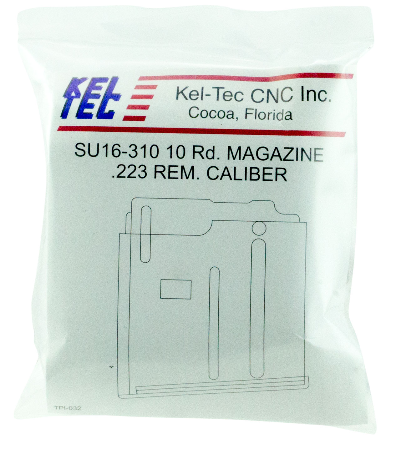 Kel-Tec SU16PLR16310 10-Round 5.56 NATO Magazine