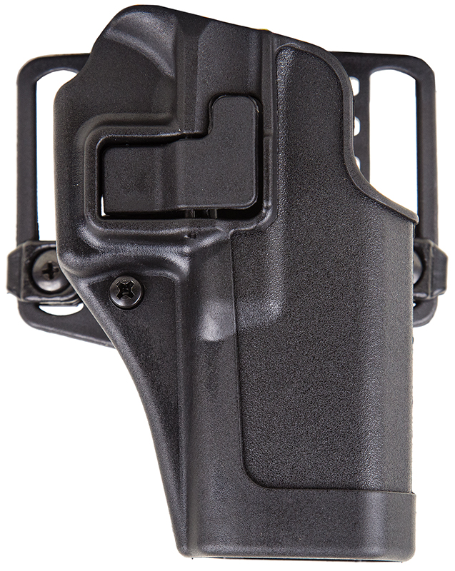 Blackhawk 410500BKR Serpa CQC OWB Size 00 Matte Black Polymer Belt Loop/Paddle Compatible w/Glock 17/22/31/47 Right Hand