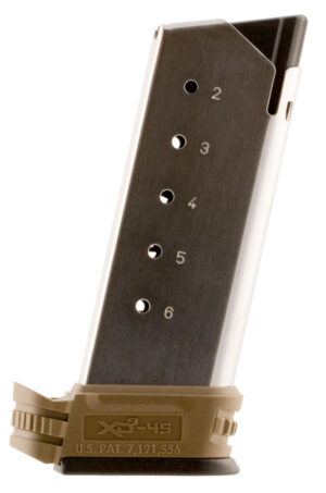 Springfield XD-S Backstrap Sleeve .45 ACP Flat Dark Earth