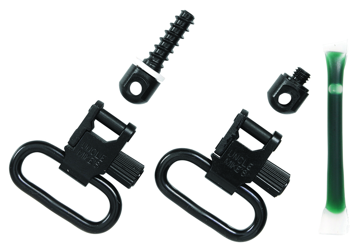 Uncle Mike's QD Sling Swivels with Forend Band