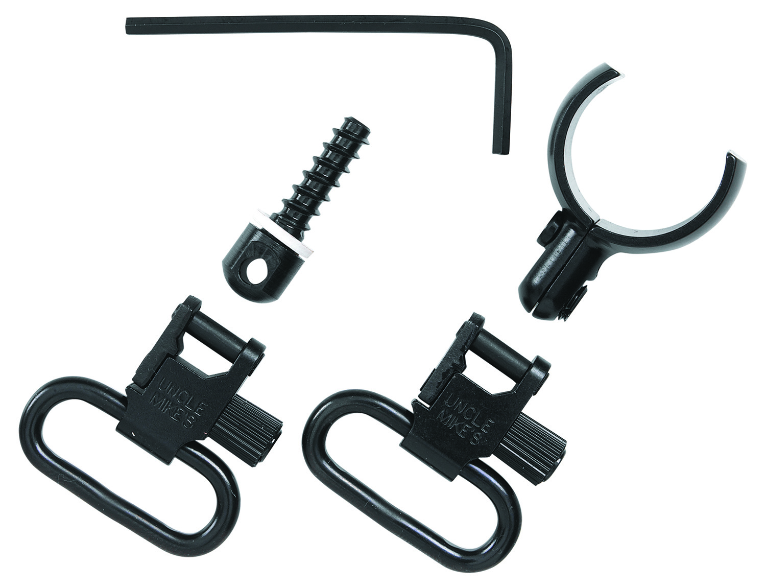 Uncle Mike's Magnum Band Swivel Set for 12 Gauge Shotgun