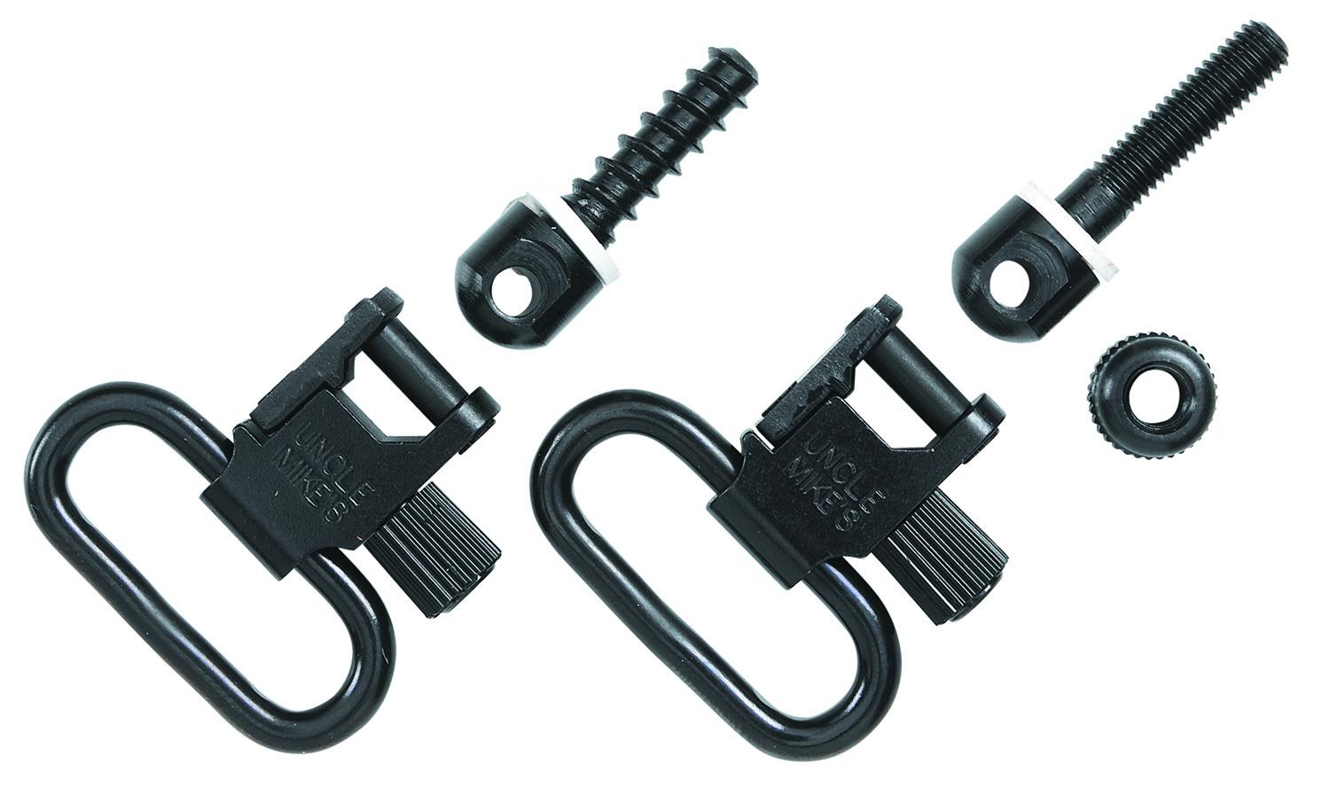 Uncle Mike's MO10022 Super Swivel  Quick Detach 115 Tri-Lock Nickel 1"