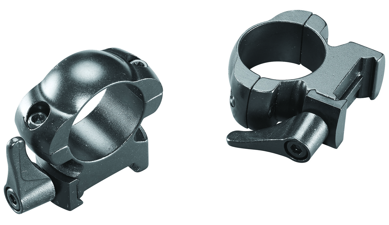 Weaver 49326 Lever Lok 1" High Matte Black Scope Ring