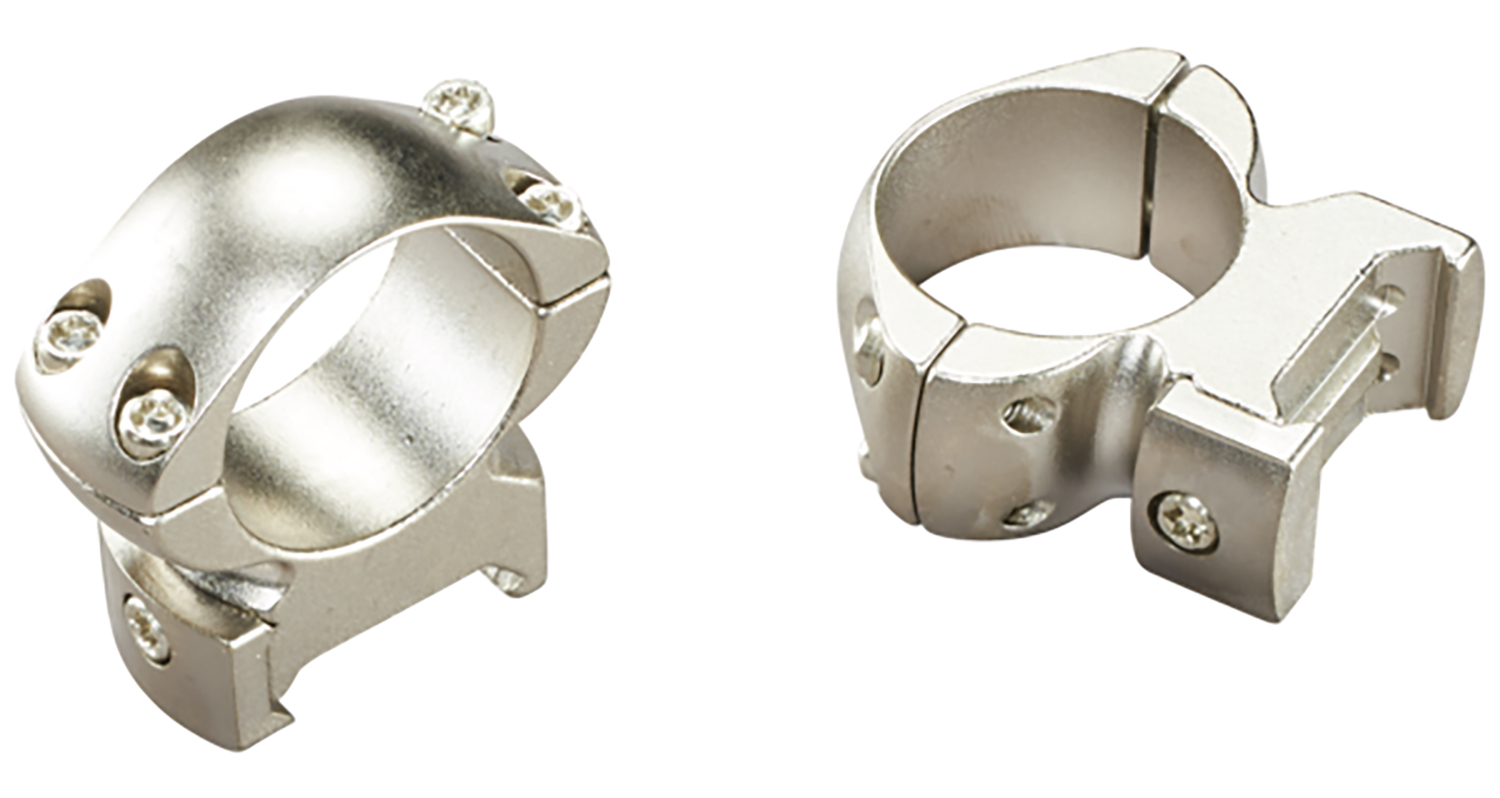 Weaver Grand Slam 1" High Silver Scope Rings
