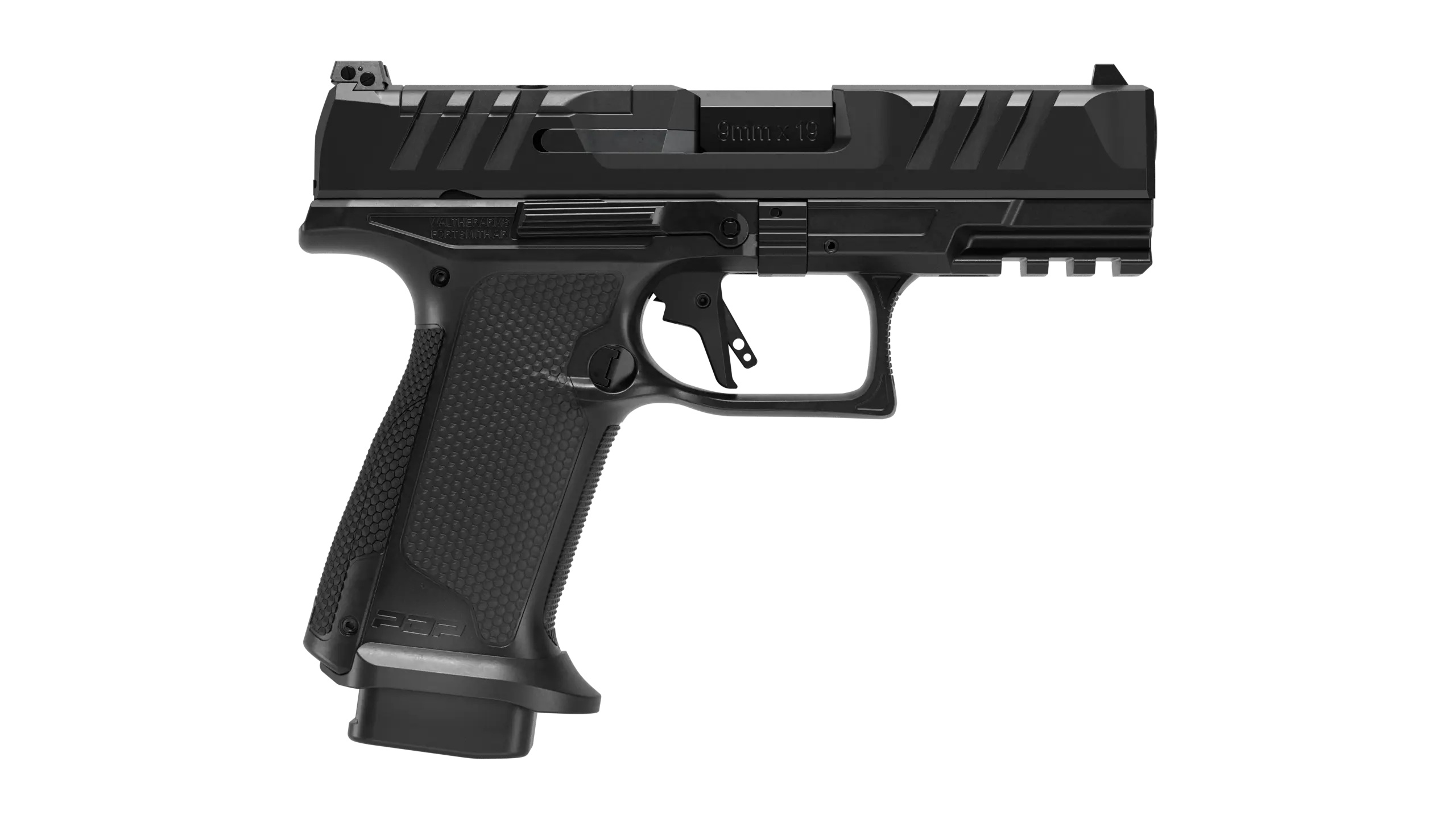 Walther PDP F-Series 9mm Pistol 4" Black 10-Round