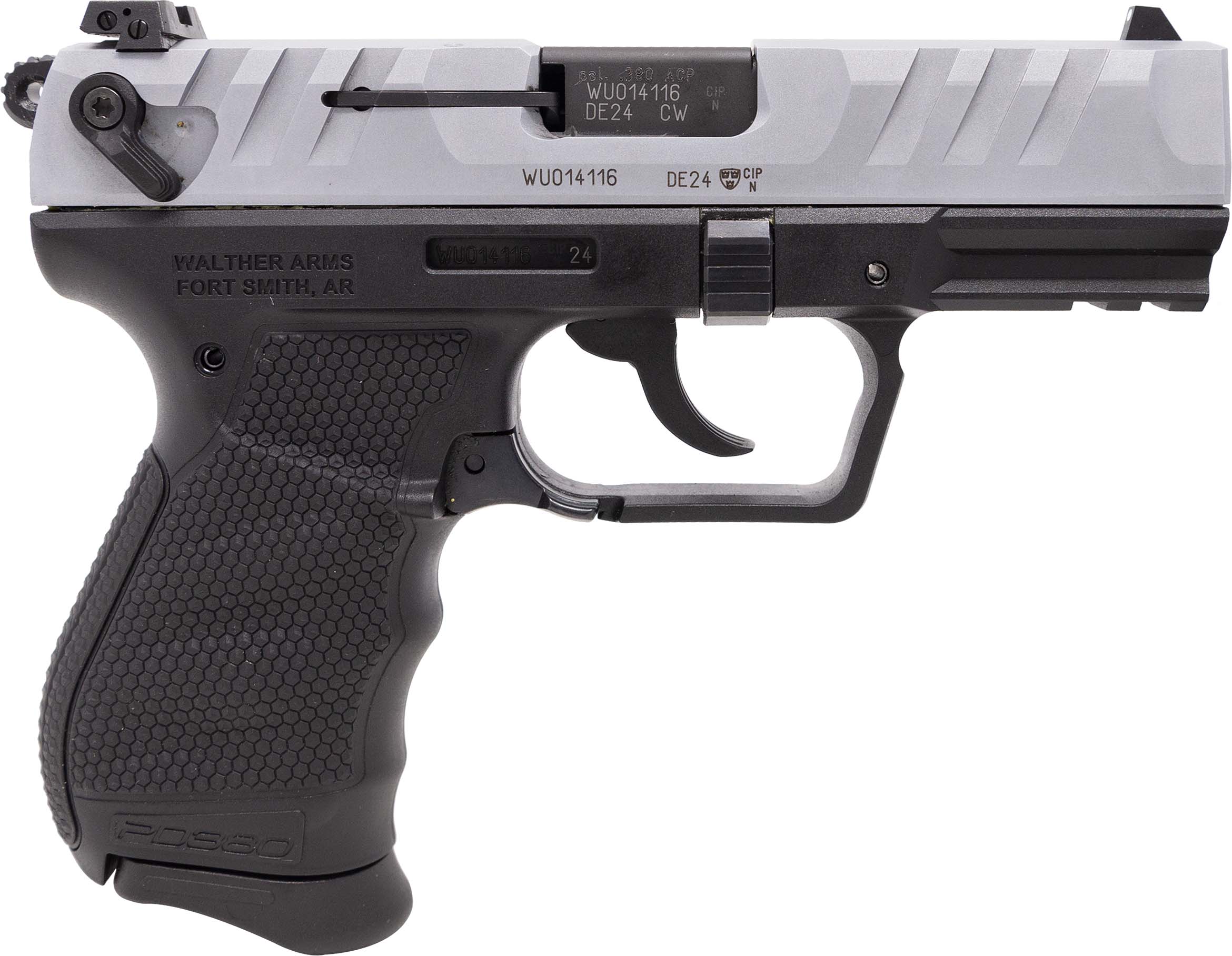 Walther Arms PD380 .380 ACP Pistol with Nickel Finish