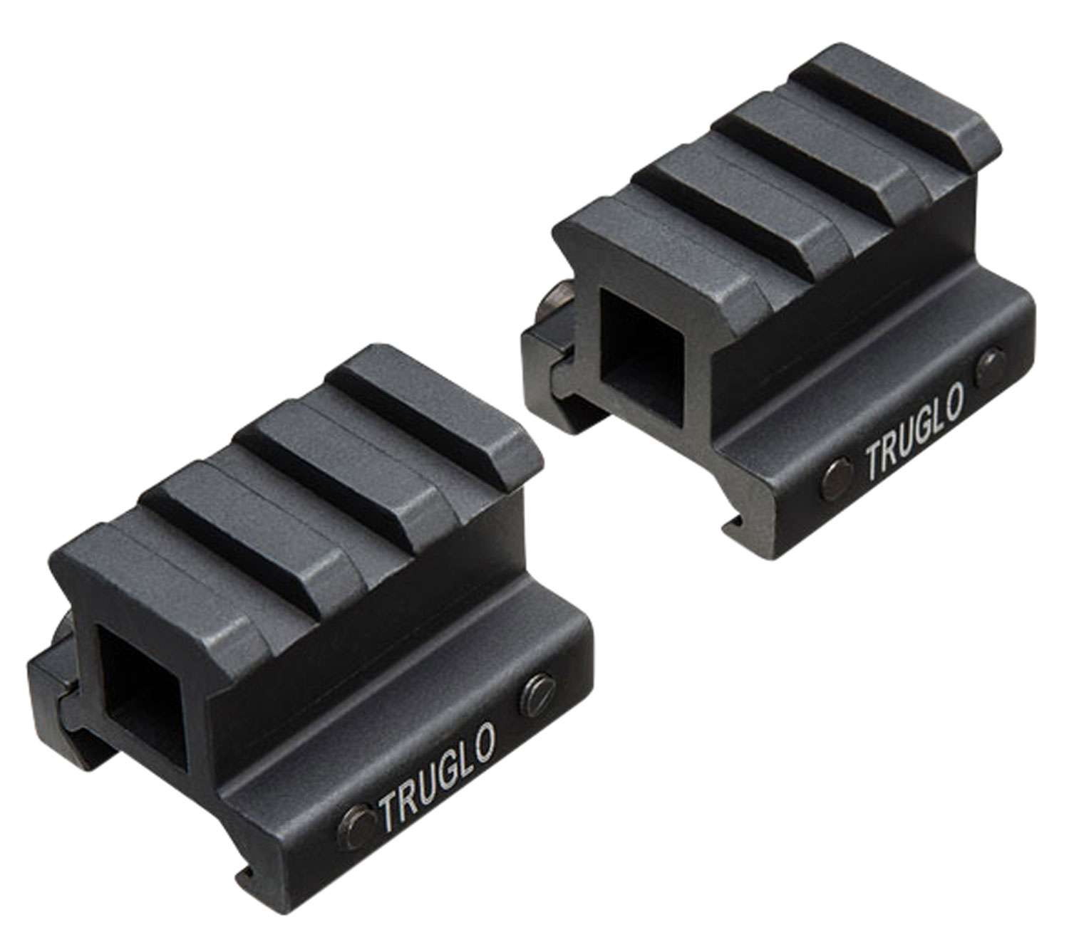 TruGlo Picatinny Riser Mount - Matte Black