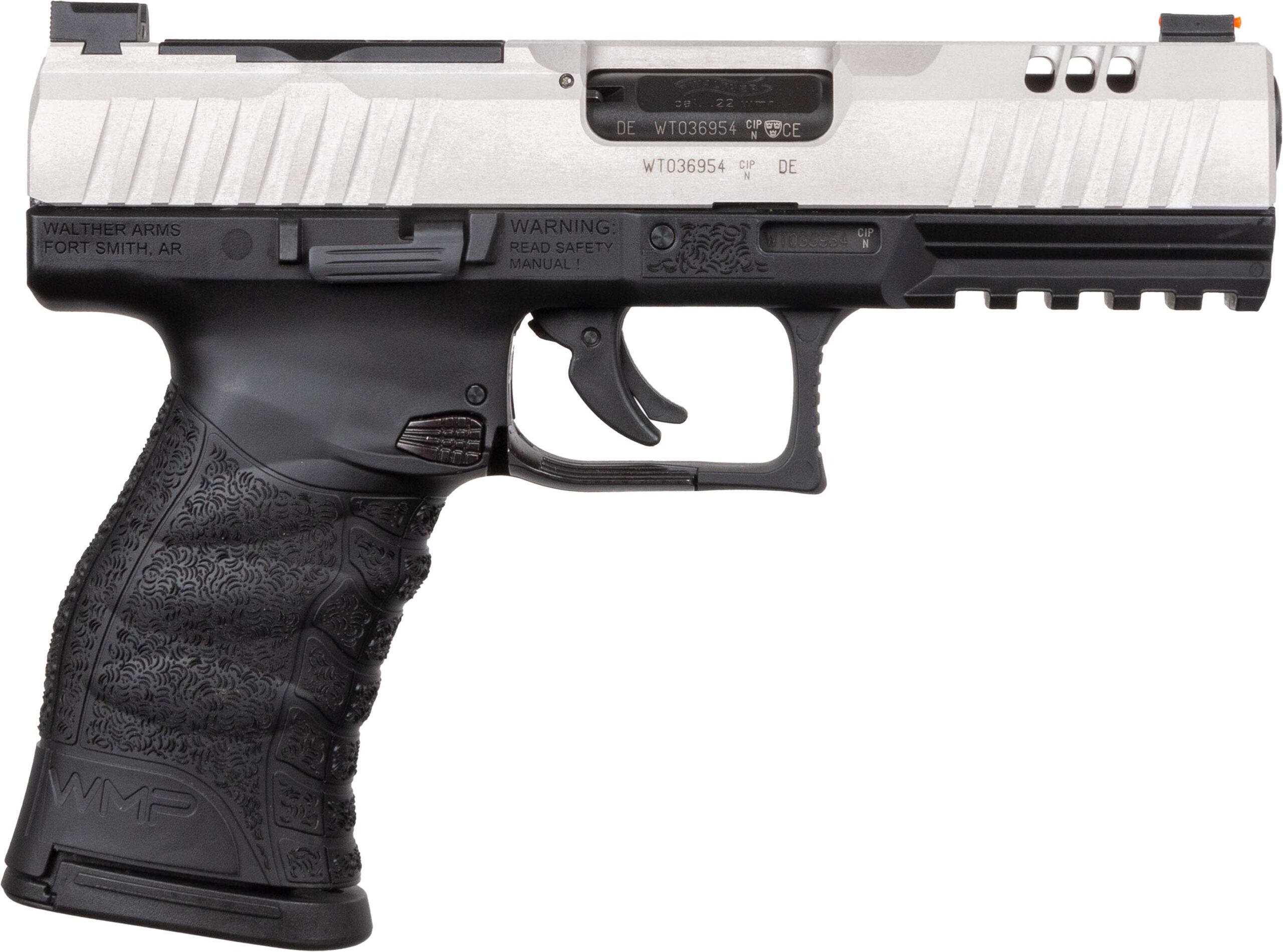 Walther WMP .22 Magnum Semi-Auto Pistol 4.5" 15RD