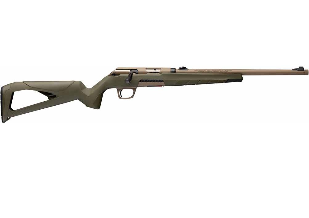 Winchester Xpert BR .17 WSM Bolt Action Rifle - OD Green/FDE