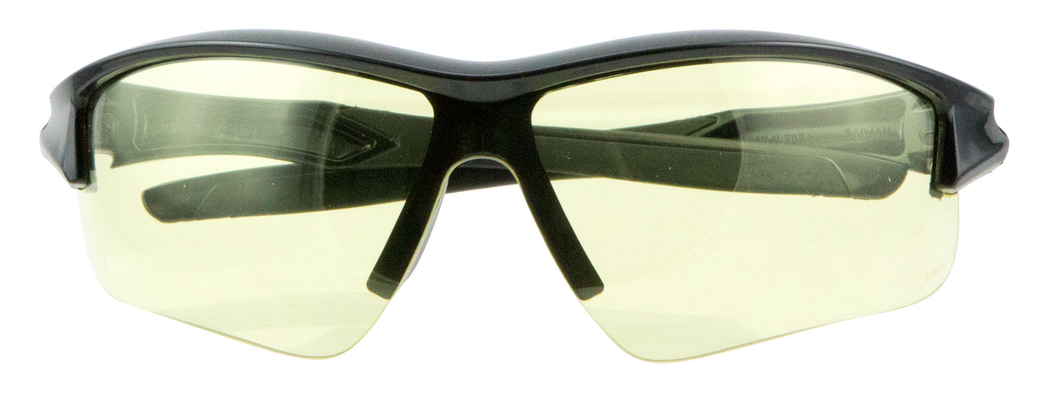 Howard Leight Acadia Shooting Glasses - Black/Amber