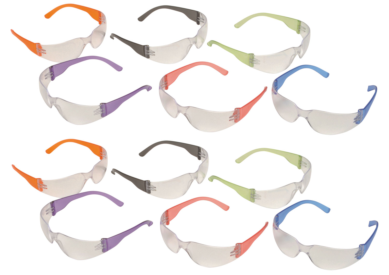 Pyramex Intruder Glasses 12 Pair Clear Lens