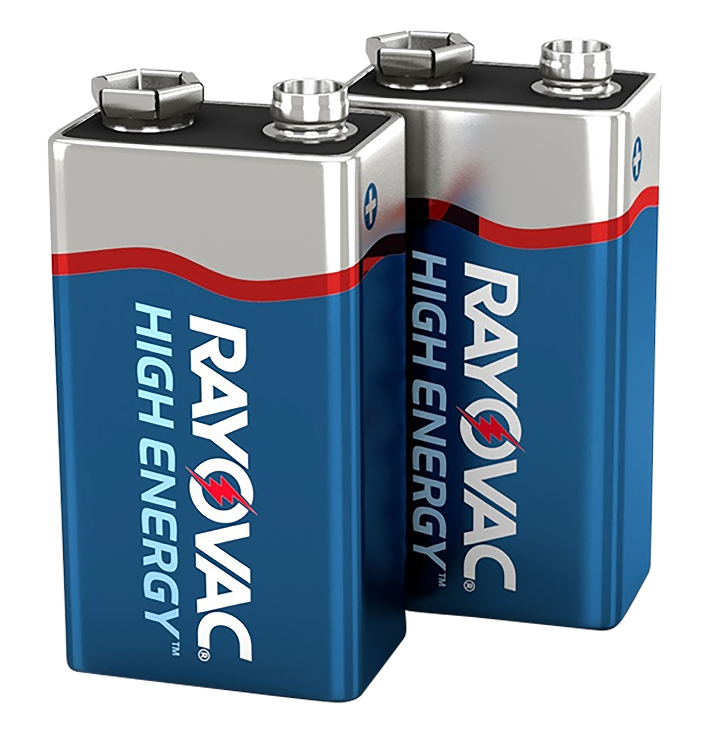 Rayovac 9V High Energy Alkaline Batteries - 2 Pack