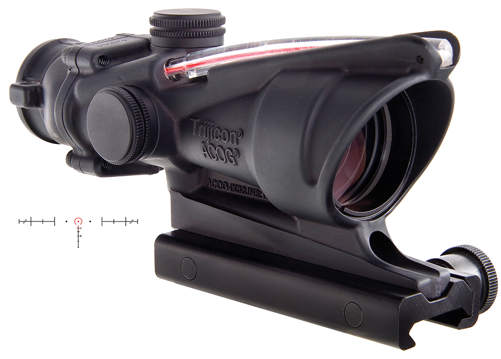 Trijicon ACOG 4x32mm Scope with Red Horseshoe Reticle