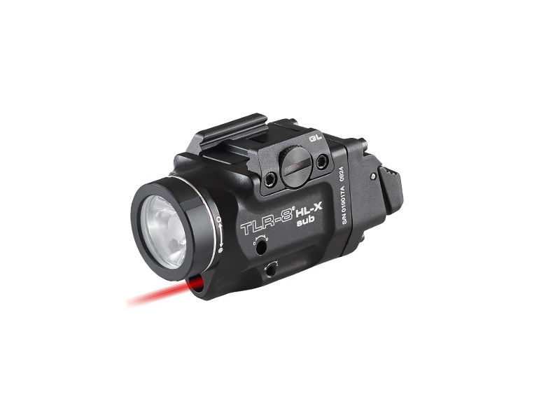 Streamlight TLR-8 HL-X 1000 Lumens Weapon Light with Laser