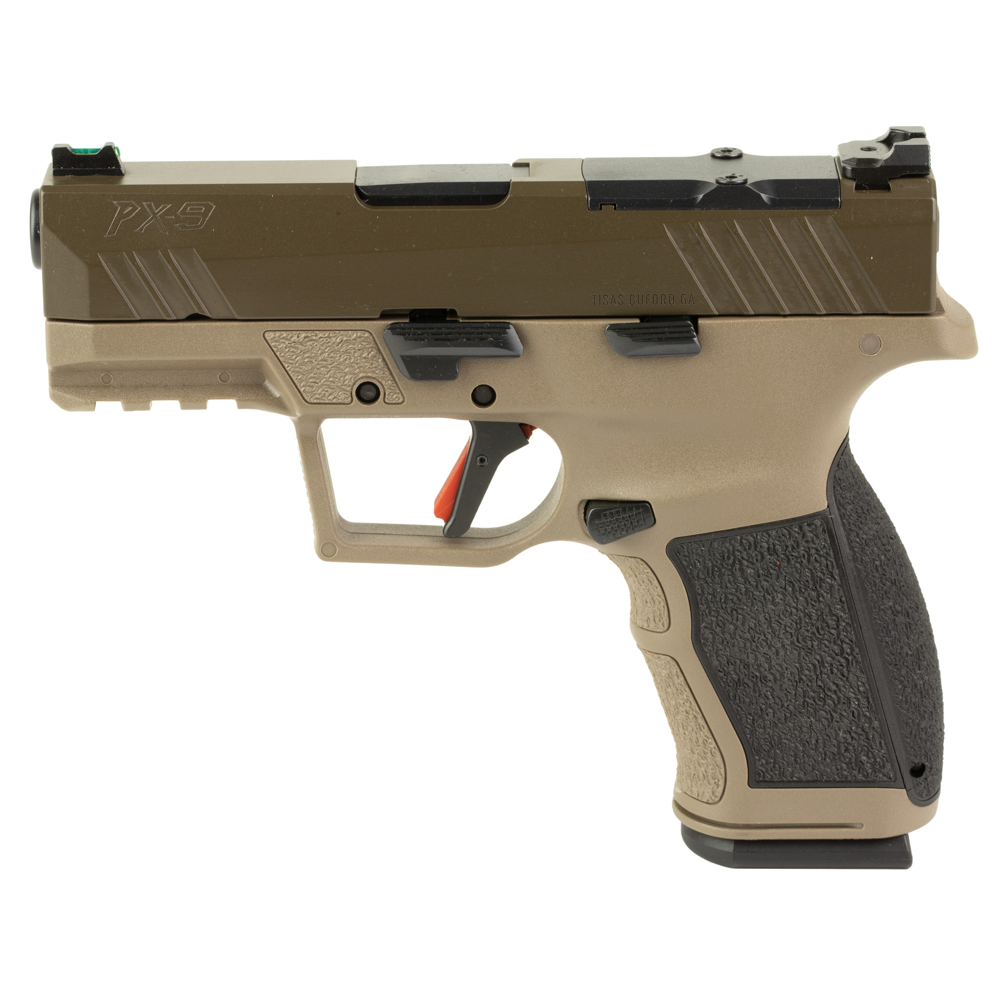 Tisas PX-9 Carry FDE 9mm Handgun with 15rd Magazines