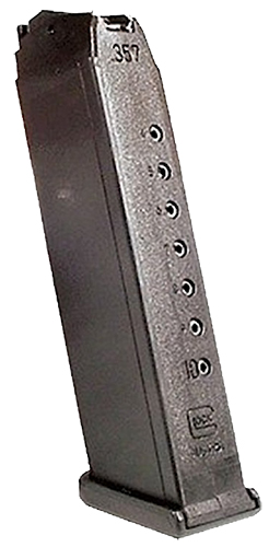 Glock G31 10rd .357 Sig Magazine - Black Polymer