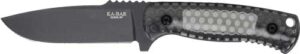 KA-BAR Les George 4.6" Fixed Blade Knife with Sheath