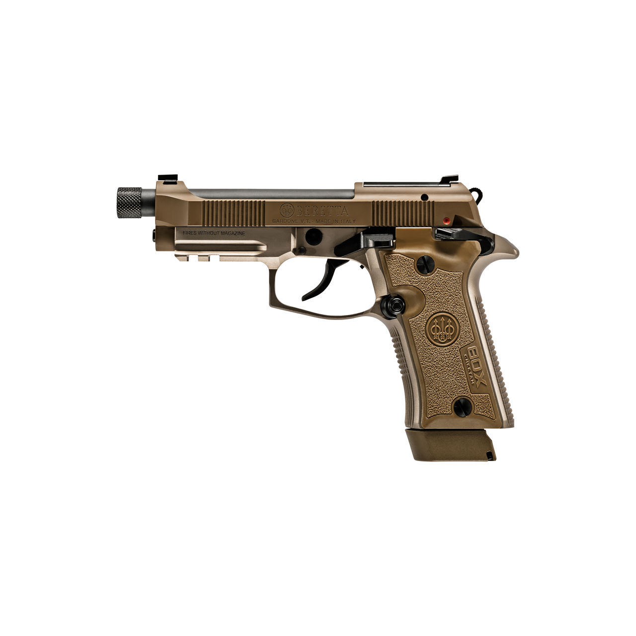 Beretta 80X Cheetah .380 ACP FDE 10+1 Semi-Auto Pistol