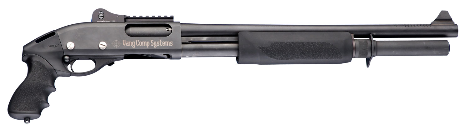 Hogue Tamer Grip & Forend for Remington 870 - Black