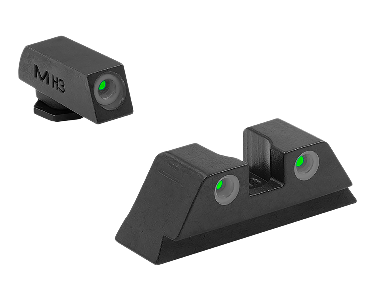 Meprolight Tritium Night Sight Set for Glock 20/21/36