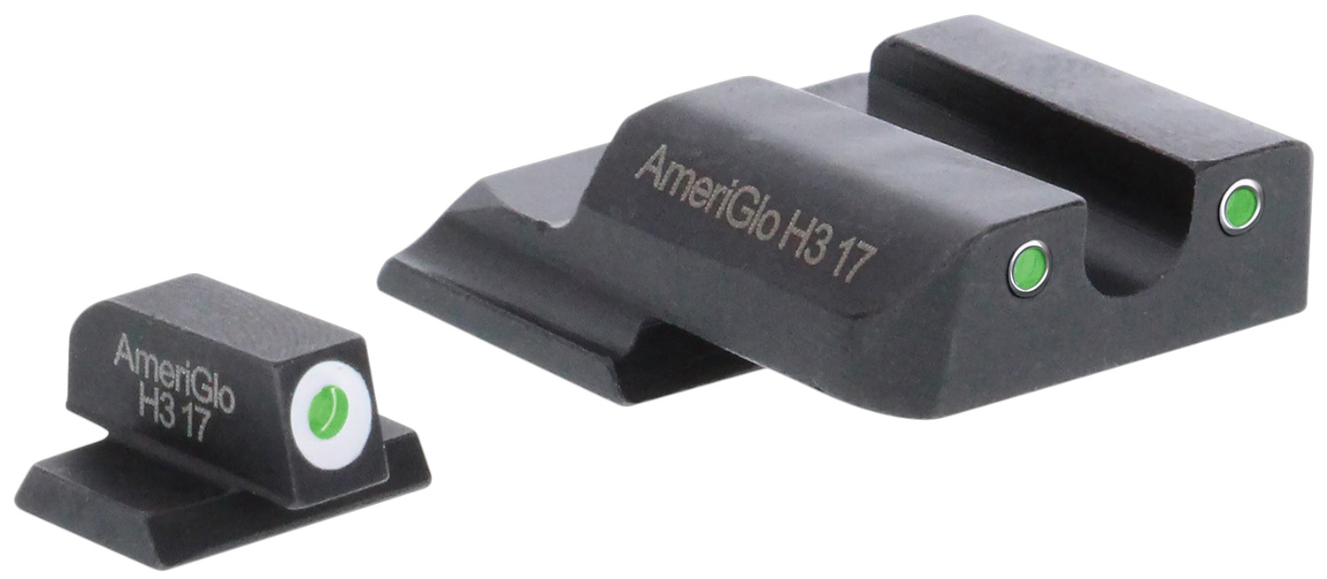 AmeriGlo SW145 Tritium Sights for M&P Shield