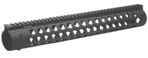 Troy Industries 15" Alpha Rail for AR-15/M16 - Black Anodized