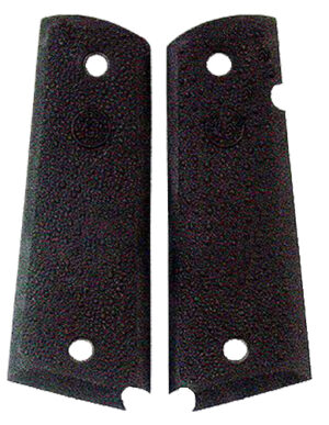 Hogue OverMolded 1911 Government Grip Panels Black