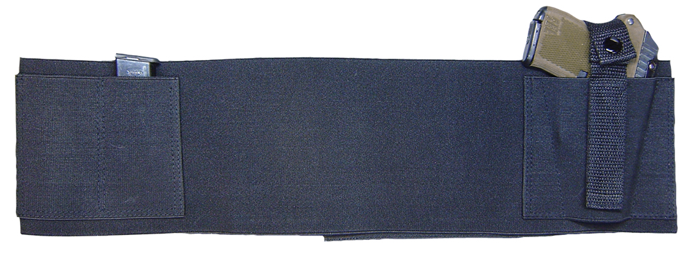 PSP Belly Band Concealment Holster - Black Elastic