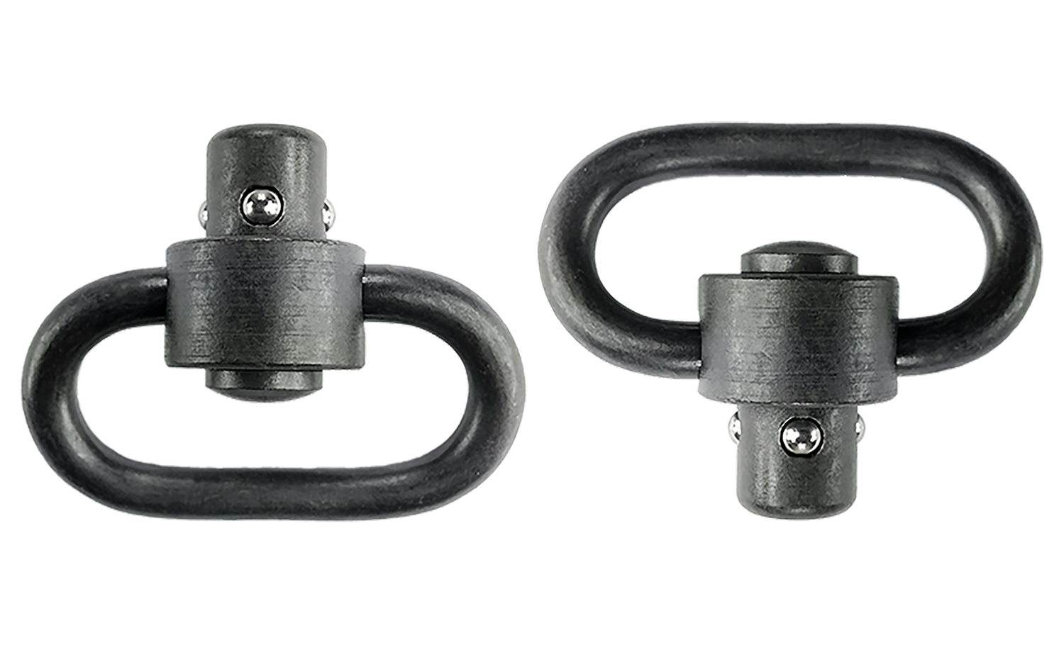 GrovTec US Inc GTSW288 Heavy Duty 1.25" Push Button Black Manganese Phosphate Steel