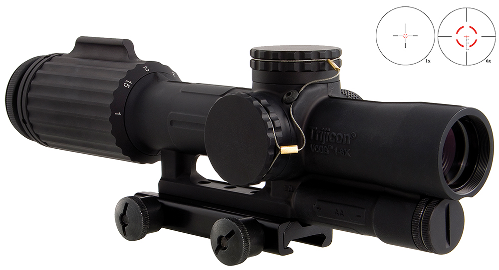 Trijicon VCOG 1-6x24 LED Riflescope with TA51 Mount