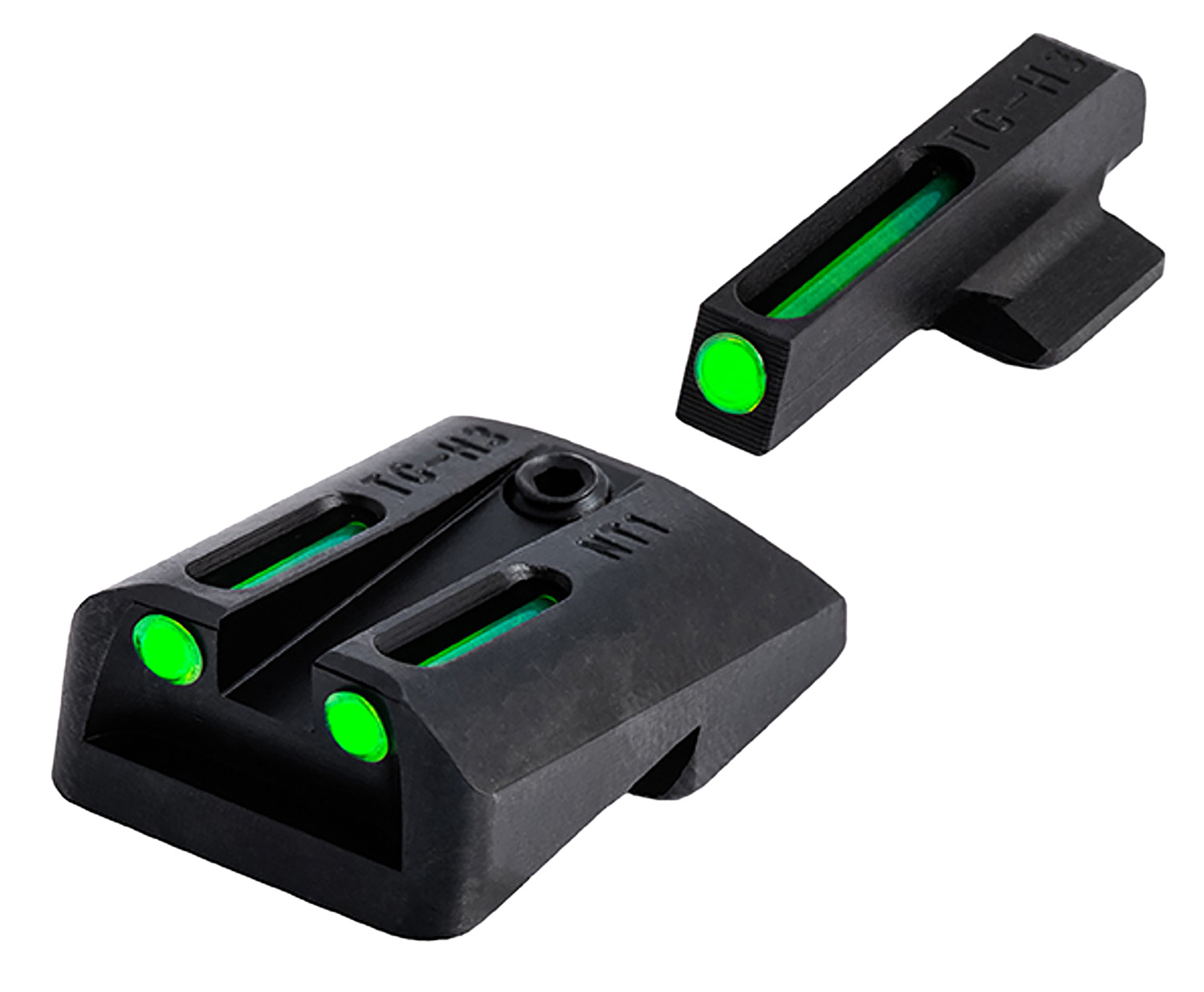 TruGlo TFO Green Tritium Fiber Optic 1911 Sights