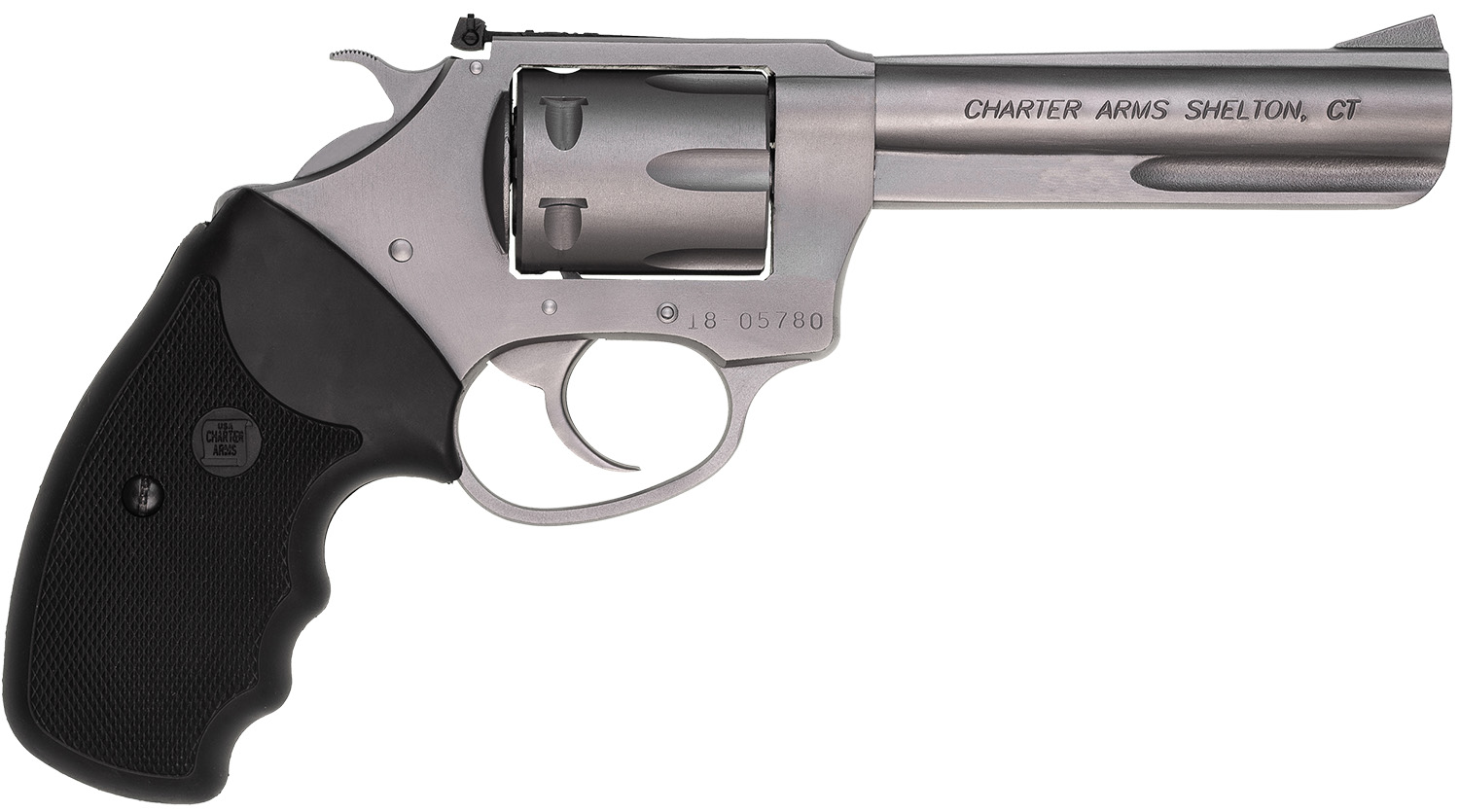 Charter Arms Pathfinder .22 LR Stainless Revolver - 4.2"