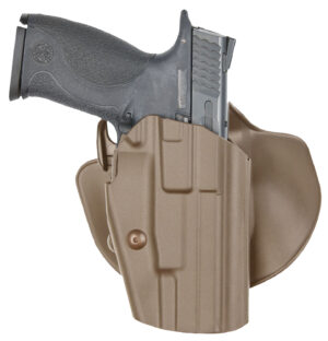 Safariland 578283551 GLS Pro-Fit  OWB Flat Dark Earth Polymer Belt Loop/Paddle Fits 3.30-4.25" Barrel, Belt 1.50" - 2.25" Right Hand