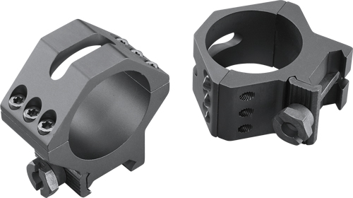 Weaver Six-Hole Picatinny Rings 34mm Low Matte Black