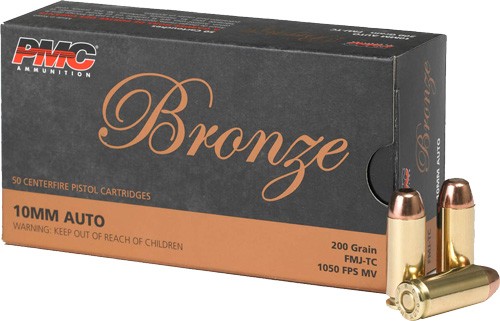 PMC 10MM 200GR FMJ-TC - 50RD 20BX/CS