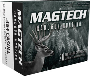 MAGTECH 454 CASULL 260GR - SJSP-FP 20RD 50BX/CS