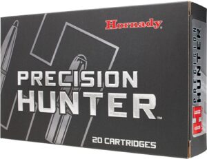 HORNADY PRECISION HUNTER 7MM - REM MAG 162GR ELDX 20RD 10BX/C