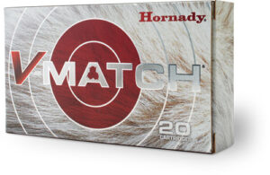 HORNADY V-MATCH 25 CM - 95GR ELD-VT 20RD 10BX/CS