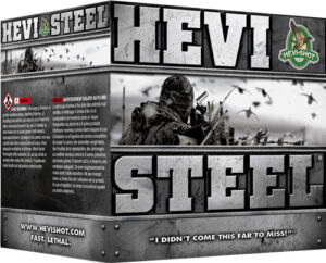 HEVI-SHOT HEAVY STEEL 12GA - 3" 1-1/4OZ #2 25RD 10BX/CS