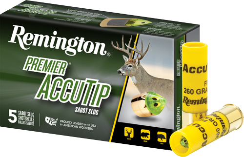 REMINGTON PREMIER 20GA 3" - 260GR ACCUTIP 5RD 20BX/CS