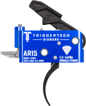 TriggerTech AR-15 Diamond Single Stage Trigger - Blue