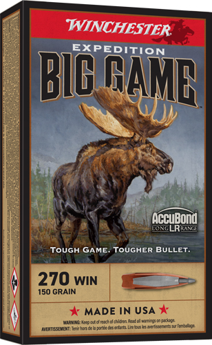 WINCHESTER EXPEDITION 270 WIN - 150GR ACCUBOND LR 20RD 10BX/CS