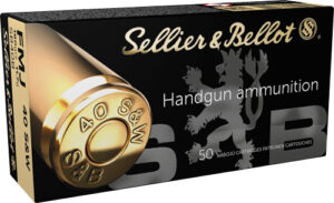 S&B 40 SW 180GR FMJ-RN - 50RD 20BX/CS
