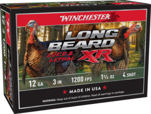 WINCHESTER LONG BEARD XR 12GA - 3" 1-3/4OZ #4 10RD 10BX/CS