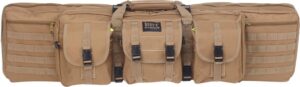 Bulldog BDT Tactical Double 43" Rifle Case - Tan
