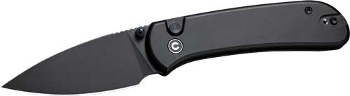 Civivi Qubit 2.98" Folding Knife with Black Aluminum Handle