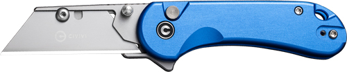CIVIVI Elementum Utility Knife 2.2" Blue with Extra Blades